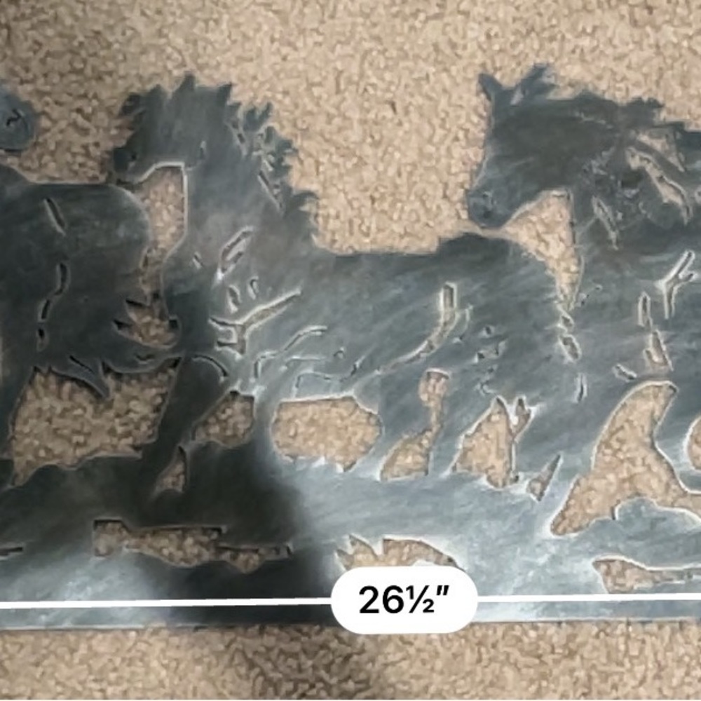 Metal Cut-out Horses - Picture 10 of 10